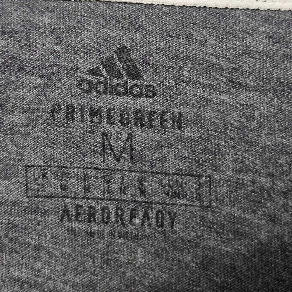 Adidas Lightweight Hooded Tshirt Mens M Gray LS Athletic Pullover Athleisure